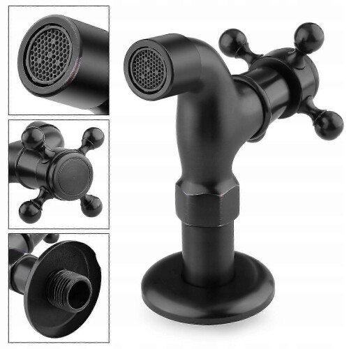 Wall-mounted Kitchen Tap Gaa9978b Black 2
