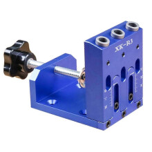 Adjustable Pocket Hole Jig Diagonal Hole Woodworking Furniture Connecting Woodworking Tool Diagonal YVL