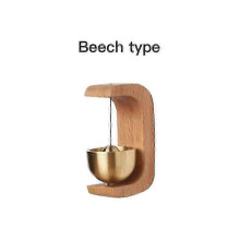 Magnetic Wood Doorbell | Wooden Door Chime | Loud Magnetic Decorative Door Bell | Indoor Ornament for Refrigerator YVL