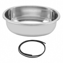 393x273mm Marine Boat Oval Sink with 40mm Drain Hole Stainless Steel Brushed for RV Yacht Motorhome Caravan Kitchen SZRH