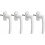 White Window Handle, 4-Pack Universal Aluminum Handle for Left and Right Windows SZRH 1
