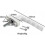 White Window Handle, 4-Pack Universal Aluminum Handle for Left and Right Windows SZRH 3