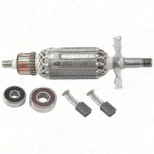 Drive Shaft Electric Planer Armature Rotor for Makita N1900B 1900B Replacement Partmetal33 SZRH