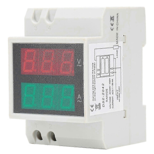 MultiFunction Meter Digital Displayed AC Voltage Current Power Factor Meter 200-450V YVL 2