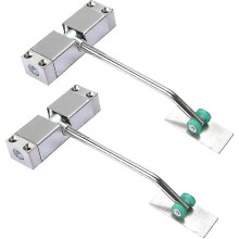 2pcs Door Closers, Automatic Mechanical Speed Control Up To 40kg,come With Hex Key And Screws