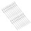 20pcs/set Stainless Steel Fruit Fork Comfortable Long Handle Cake Desert Fruit Serving Forks 1