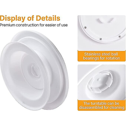 Cake Turntable Cake Table,white 1