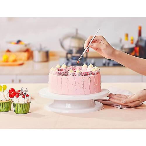 Cake Turntable Cake Table,white 2