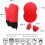 Silicone Oven Mitts, Kitchen Oven Glove 3