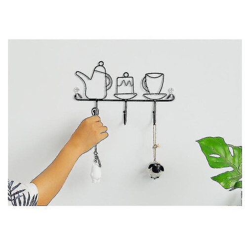 Creative Household Coat Hook, Rustproof And Durable, Home Decoration (b) 1