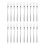 20pcs/set Stainless Steel Fruit Fork Comfortable Long Handle Cake Desert Fruit Serving Forks 3