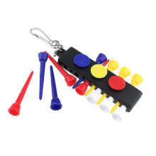 Golf Tee Holder,golf Tees, Golf Ball Markers,divot Tool1setmix Color
