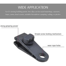 Tarp Clips , Heavy Duty Lock Grip Thumb Screw Camp Tent Tarpaulin Clips For Outdoor Camping Caravan Awnings Canopies Hammock Cover Car Covers(10pcs