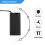 9V PP3 Battery Holder Box Case Wire Lead /OFF  Cover + 2.1mm Plug 6