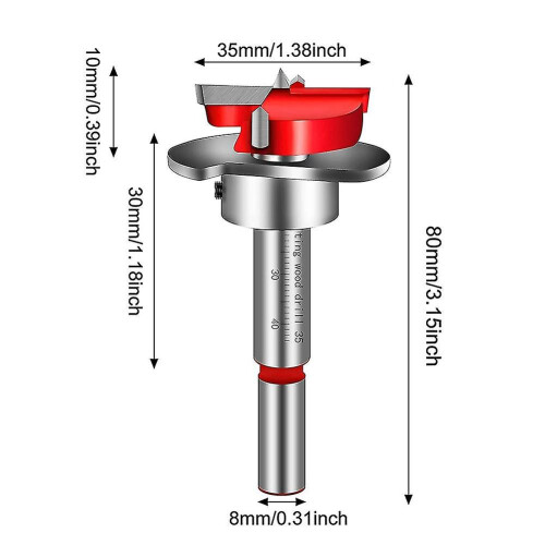 35mm Hinge Jig Drill Guide Sets Door Hinge Drill Hole Cutter Concealed Hinge Jig With Bit Positione 1