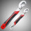 2 Pieces Adjustable Spanners, Universal Adjustable Spanner, Combination Spanners With Large Opening 4