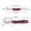 2 Pieces Adjustable Spanners, Universal Adjustable Spanner, Combination Spanners With Large Opening 3