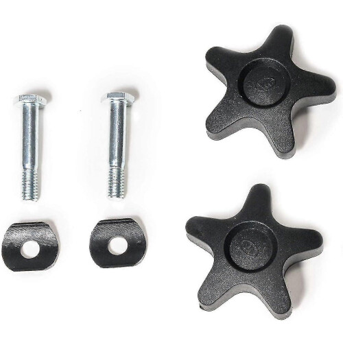 Rollator 2 Plastic Knob 2 Screw For Arms Hl420 ZUAN