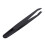 5 Pcs Manual Tool Black Plastic Flat Tip Anti-static Tweezer 12cm Long 4