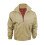 (Blue, L) Harrington Retro British Aviator Coat Classic Oversized BF Couple Jacket 2