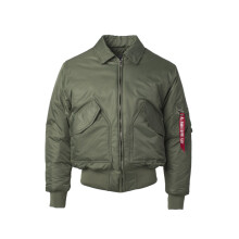 (Green, L) CWU-45P Pilot Jacket Winter Heavy Ins Super Warm Oversized Unisex Coat