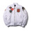 (White, L) Vinter retro USAF pilotjacka MA1 bomullskappa parmärkesset 1