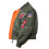 (Blue, M) Vinter retro USAF pilotjacka MA1 bomullskappa parmärkesset 3