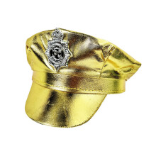 (Style 11) Cappello da poliziotto colorato, divertente cappello per feste in maschera, cappello da pilota di Halloween