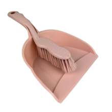 Børste og støvsuger sæt - pink