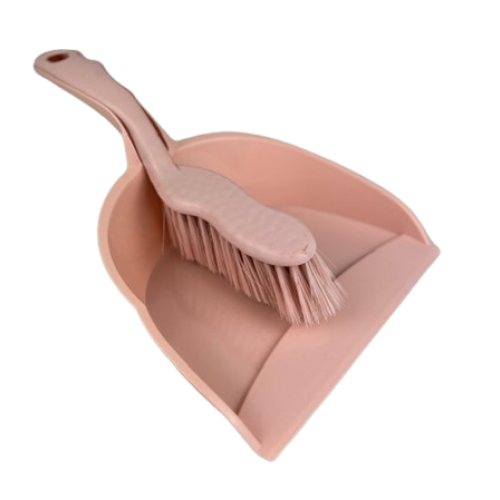Børste og støvsuger sæt - pink