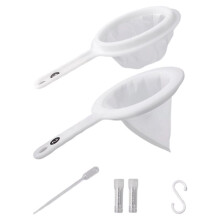 Baby Brine Shrimp Sieve 80 Mesh 200 Mesh Kit for Brine Shrimp Hatchery