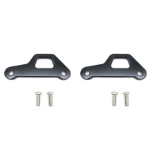 2X for ZX-6R 2019-2021 ZX6R ZX636 ZX 6R ZX 636R Rear Subframe Tie Down Holder Racing Hook Black