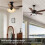 4sets Ceiling Fan Pull Chain Ornaments,Fan Pulls Extension Chains Set, Decorative Metal Light Bulb and Fan Cord 5