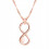 Aranyozott Infinity nyaklánc Infinity EZÜST 925 1