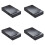 4X Caixa para HDD de 3,5 Polegadas  para Adaptador USB 3.0 Gabinete para Disco Rígido Externo para Disco SSD de 2,5/3,5 Polegadas HDD para PC e 1