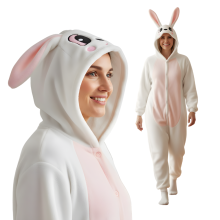 Kigurumi pyjamas kostume kanin størrelse 145-155 cm