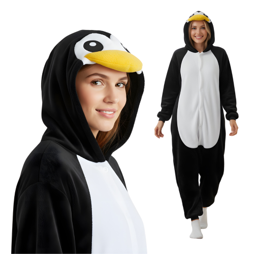 Kigurumi-pyjamaskostume pingvin M: 155-165 cm