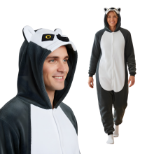 Kigurumi pyjamas kostume Lemur størrelse: 145 - 155 cm