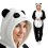 Kigurumi-pyjamaskostume Panda M: 155 - 165 cm 1