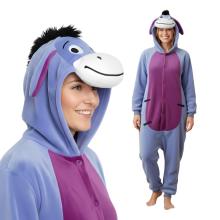 Onesie Kigurumi Pyjamas kostume Donkey Eeyore S: 145-155 cm
