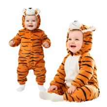 Heldragt til baby Tiger 70 cm