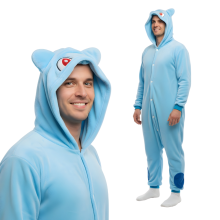 Kigurumi Pyjamas Kostume Pokemon Bulbasaur XXL: 185-195cm
