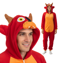 Kigurumi-pyjamas med Foxy-kostume, størrelse 145-155 cm