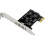 Expansion Card, Computer Host Accessories, 2-Port Controller, Cooling Adapter, Ideal for Workstation Systems,Desktop Use 2