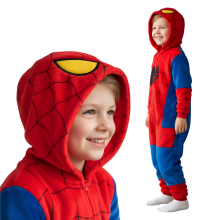 Kigurumi-pyjamas Spider-Man-kostume 115-125 cm