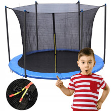 INDENDØRS TRAMPOLINNET 10FT 300-312 cm STÆRKT OG HOLDBART