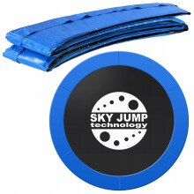 FJEDERBESKYTTELSE TIL TRAMPOLIN 355-375 cm 12 FOD STÆRK HOLDBAR BESKYTTER