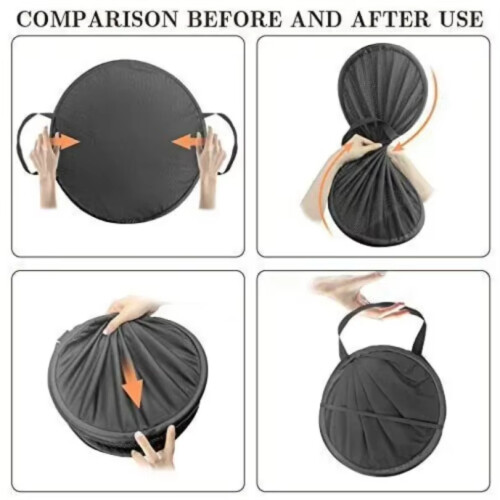 Drying Machine Laundry Basket Cloth Washing Machine Foldable Pop up Storage Dirty Cloth Basket 2