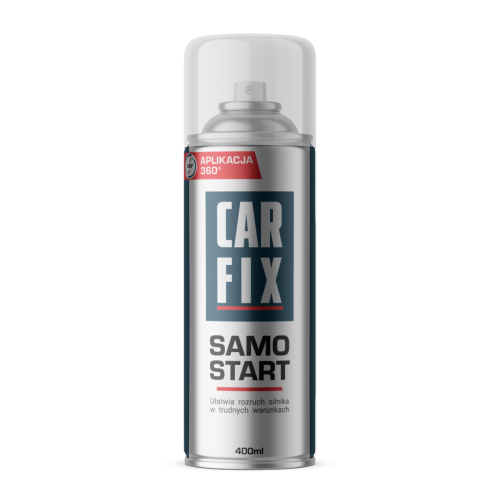 CARFIX - SAMOSTART - SPRAY TÆNDINGSHJÆLP TIL MOTORSTART, 400 ml
