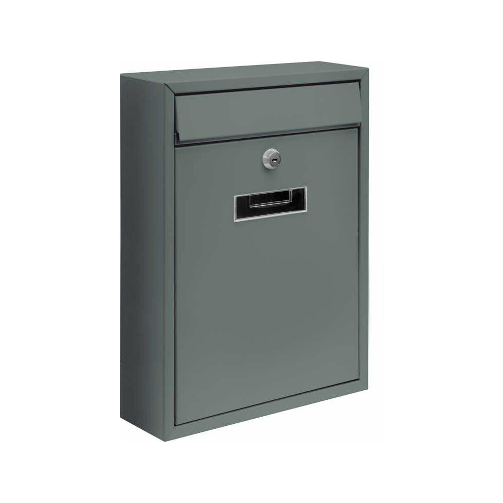 Grau Briefkasten 360X260x80mm Graphit - Bild 7